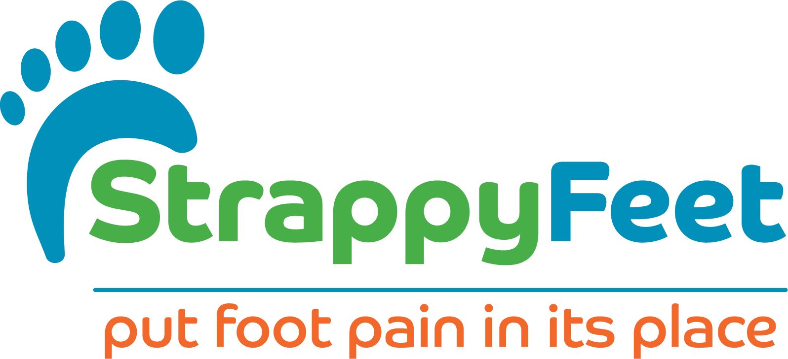 StrappyFeet™ Foot Pads for Pain Relief, Ball of Foot and Bottom of Foot  Pain Relief, Reusable, Washable Corn Pad Cushion, Callus and Blister Pad